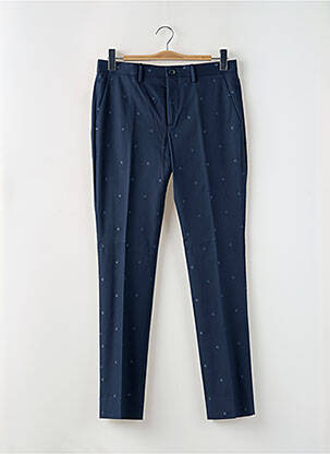 Pantalon slim tissage popeline taille normale bleu PAUL SMITH homme