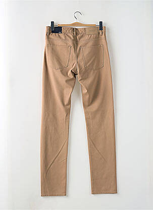 Pantalon slim stretch taille normale beige HUGO BOSS homme