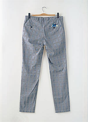 Pantalon chino tissage chiné taille normale gris MANUEL RITZ homme