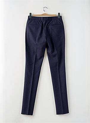 Pantalon slim fermeture zippée sous rabat avec crochet taille normale noir PAUL SMITH homme
