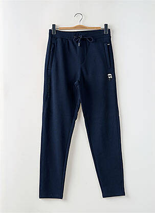 Jogging poches taille normale bleu KARL LAGERFELD homme