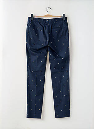 Pantalon chino tissage popeline taille normale bleu PAUL SMITH homme