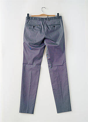Pantalon slim fermeture zippée sous rabat boutonné taille normale gris HUGO BOSS homme