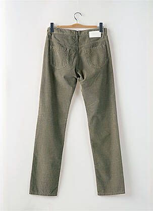 Pantalon slim tissage velours taille normale vert KENZO homme