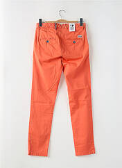 Pantalon chino orange HERO SEVEN pour homme seconde vue