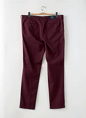 Pantalon chino rouge HUGO BOSS pour homme seconde vue