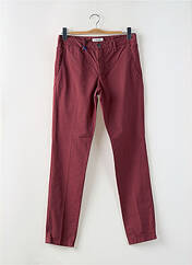 Pantalon chino rouge MANUEL RITZ pour homme seconde vue