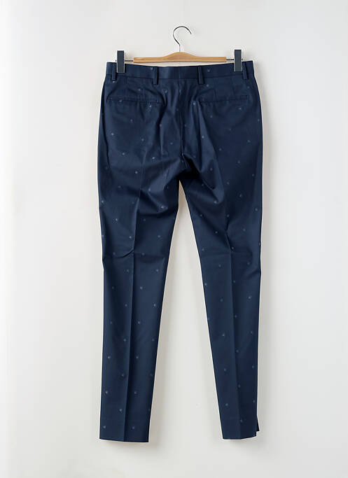Pantalon slim tissage popeline taille normale bleu PAUL SMITH homme