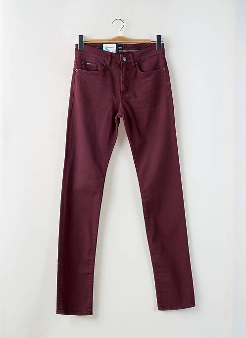 Pantalon slim rouge HUGO BOSS pour homme