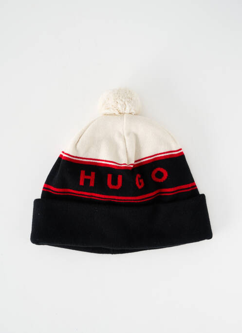 Bonnet noir HUGO BOSS pour homme