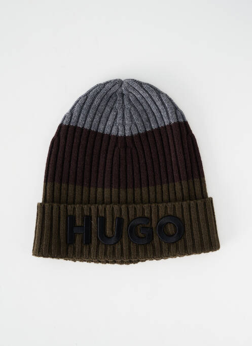 Bonnet vert HUGO BOSS pour homme