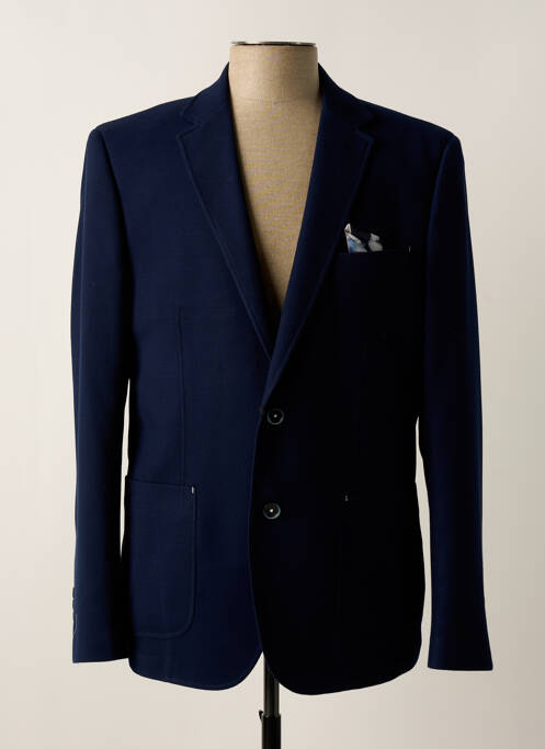 Blazer bleu TERRITOIRE D'HOMME pour homme
