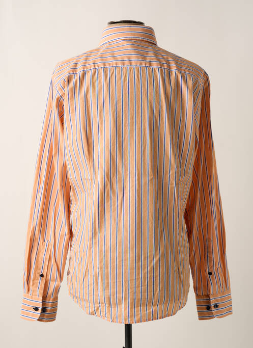 Chemise manches longues orange FYNCH-HATTON pour homme