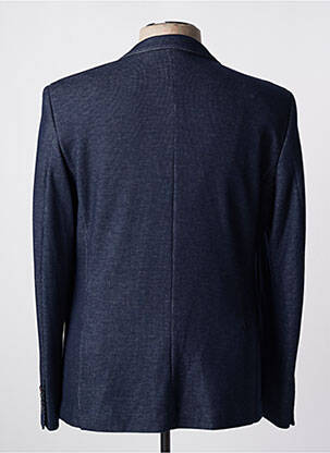 Blazer tissage chiné bleu TERRITOIRE D'HOMME homme