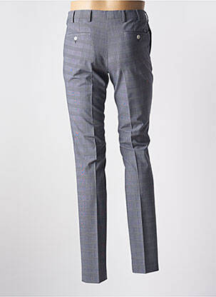 Pantalon slim taille à pinces taille normale gris MONSIEUR HECTOR homme