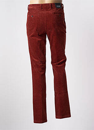 Pantalon chino stretch taille normale orange TERRITOIRE D'HOMME homme