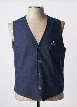 Gilet sans manche bleu CALAMAR pour homme