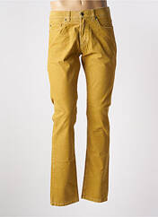 Pantalon slim jaune TERRITOIRE D'HOMME pour homme seconde vue