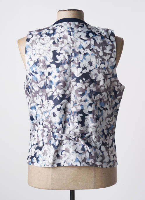 Gilet sans manche poches bleu TERRITOIRE D'HOMME homme