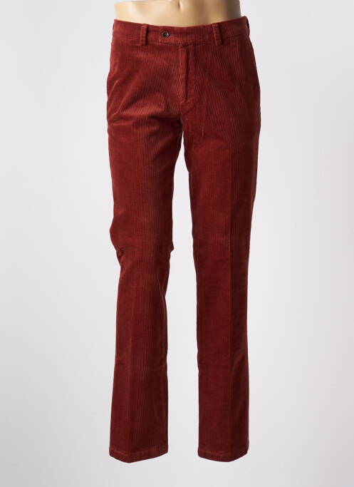 Pantalon chino stretch taille normale orange TERRITOIRE D'HOMME homme