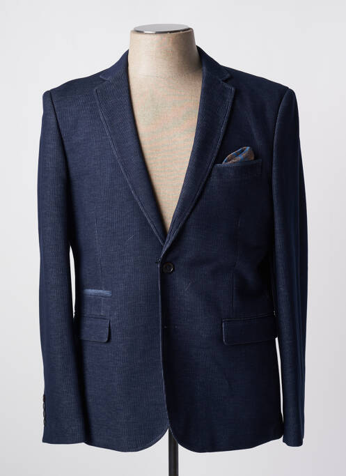 Blazer bleu TERRITOIRE D'HOMME pour homme