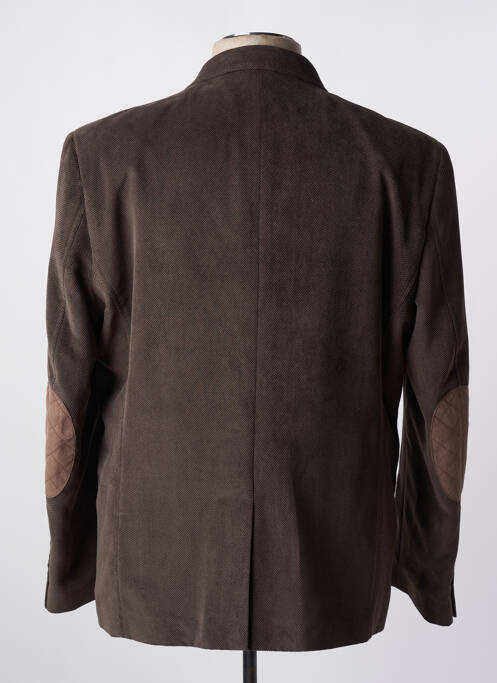 Blazer coupe cintrée marron TERRITOIRE D'HOMME homme