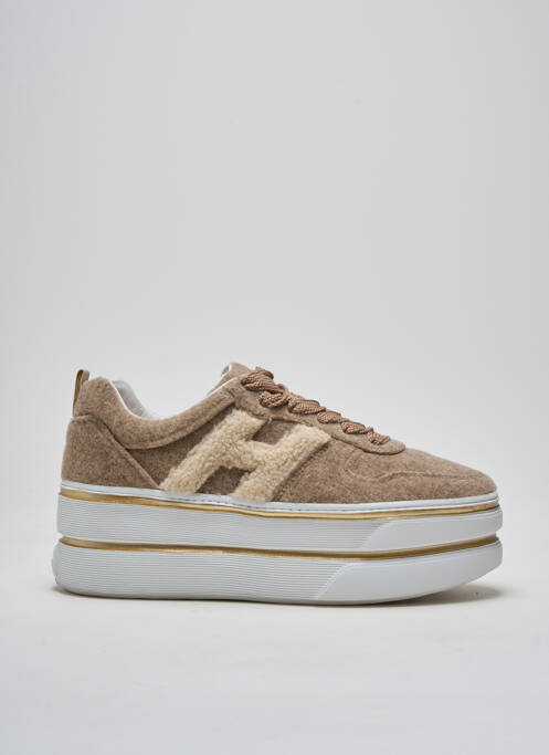 Baskets beige HOGAN pour femme