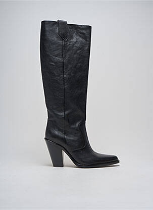 Bottes cubain talon de 7 à 9cm noir FREE LANCE femme
