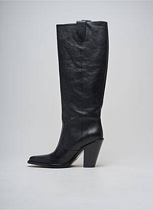 Bottes cubain talon de 7 à 9cm noir FREE LANCE femme