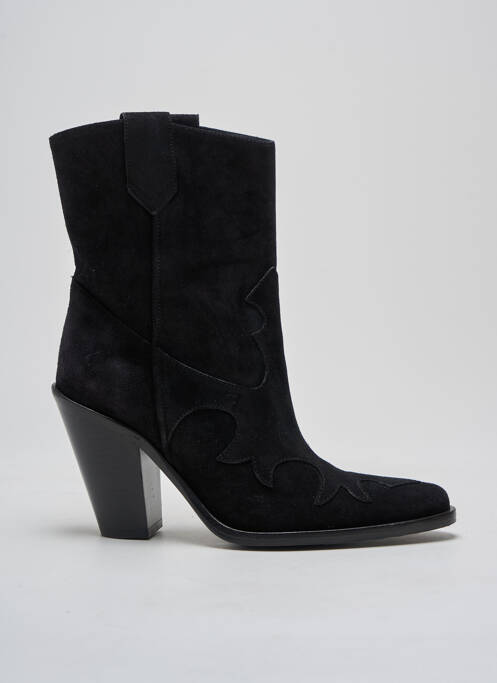 Bottines/Boots noir FREE LANCE pour femme