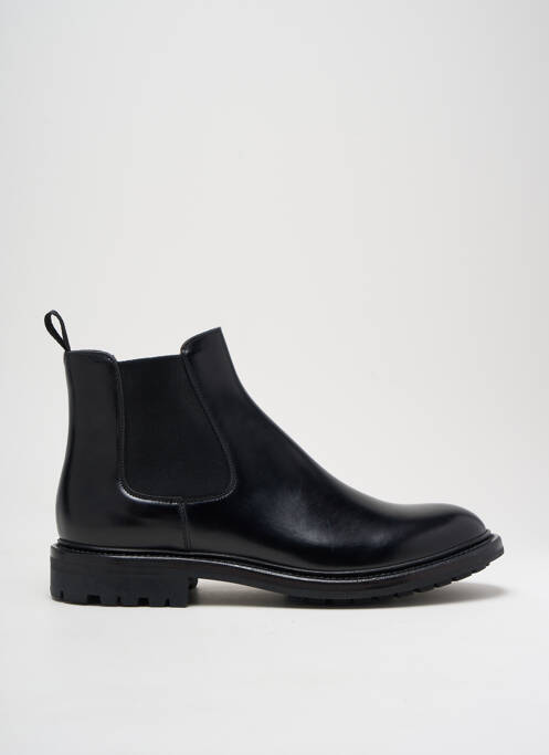 Bottines/boots matière lisse talon plat jusqu'à 3cm noir CHURCH'S femme