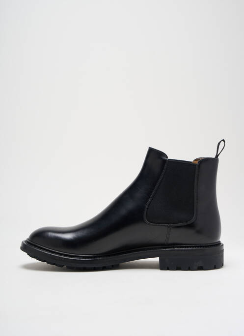 Bottines/boots matière lisse talon plat jusqu'à 3cm noir CHURCH'S femme
