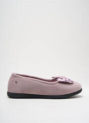 Chaussons/Pantoufles violet ISOTONER pour femme seconde vue