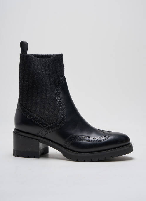 Bottines/Boots noir SANTONI pour femme