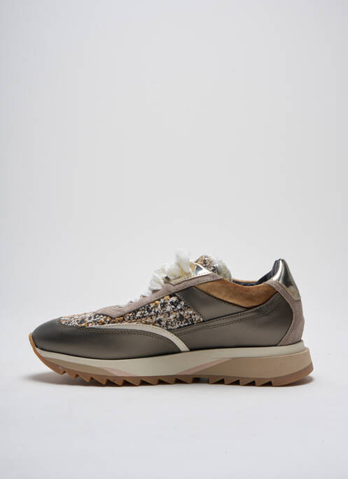 Baskets gris SANTONI pour femme