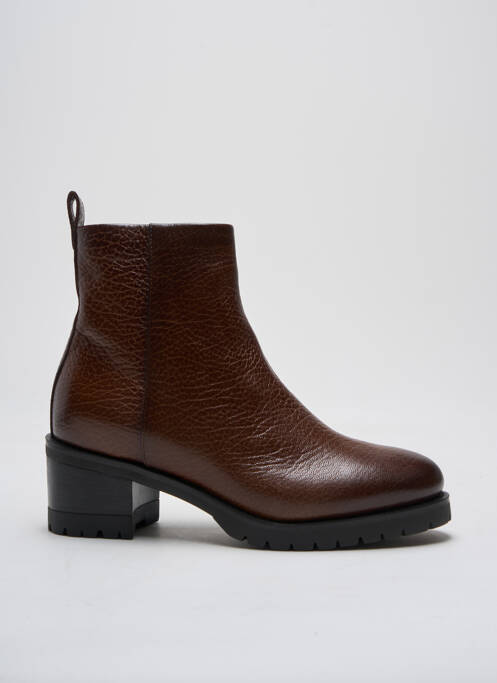 Bottines/Boots marron SANTONI pour femme