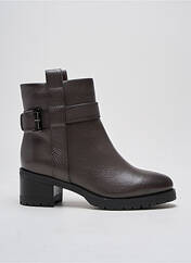 Bottines/Boots gris SANTONI pour femme seconde vue