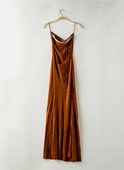 Robe longue marron PARISIENNE ET ALORS pour femme seconde vue