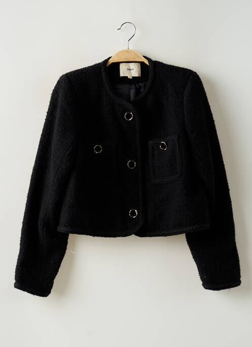Veste chic noir SUNCOO pour femme
