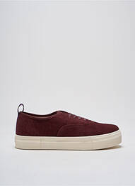 Baskets nubuck bout rond violet EYTYS homme