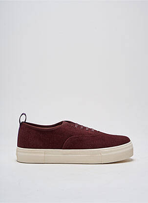 Baskets nubuck bout rond violet EYTYS homme
