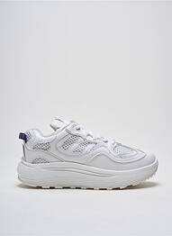 Baskets tissage satiné bout rond blanc EYTYS homme