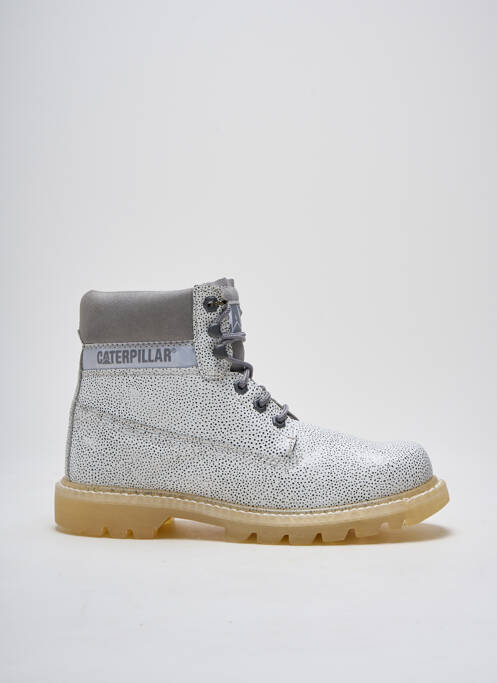 Chaussures professionnelles bout rond talon plat jusqu'à 3cm blanc CATERPILLAR femme
