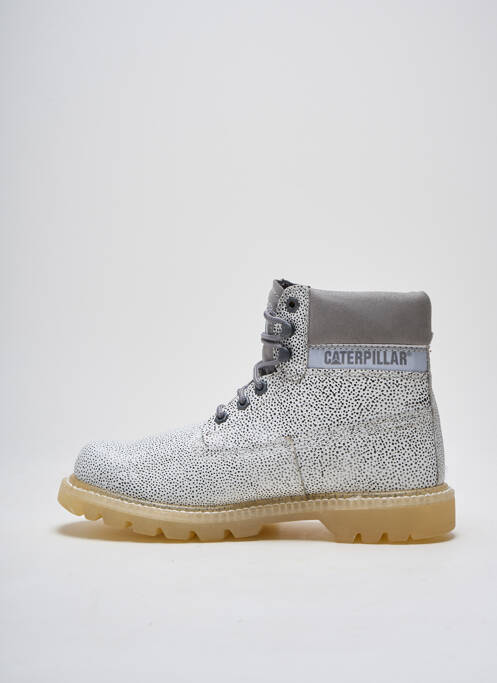 Chaussures professionnelles bout rond talon plat jusqu'à 3cm blanc CATERPILLAR femme