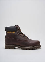 Chaussures professionnelles marron CATERPILLAR pour homme seconde vue