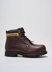 Chaussures professionnelles marron CATERPILLAR pour homme seconde vue