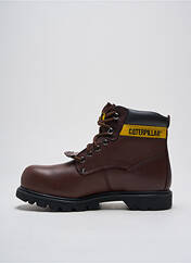 Chaussures professionnelles marron CATERPILLAR pour homme seconde vue