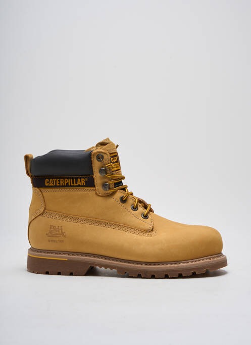 Chaussures professionnelles jaune CATERPILLAR pour homme