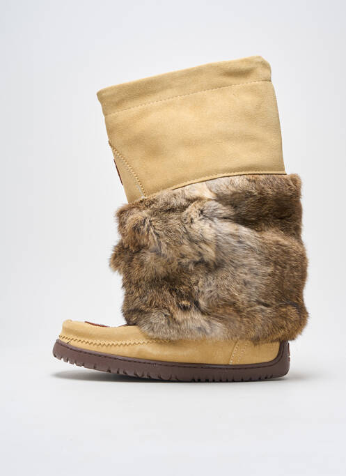 Bottes beige MANITOBAH pour femme