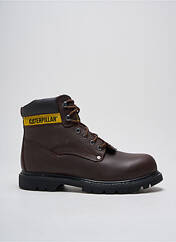 Chaussures professionnelles marron CATERPILLAR pour homme seconde vue